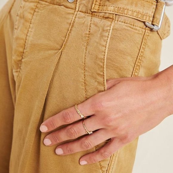 Anthropologie High Rise Slouched Trousers - Picture 3 of 7